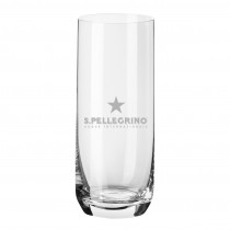 Longdrinkglas mit Logo graviert. Lasergravur auf Gläser