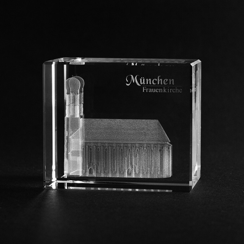 ventilation harpun shabby 3D Gebäude - Frauenkirche München in Kristallglas - 3D Crystal